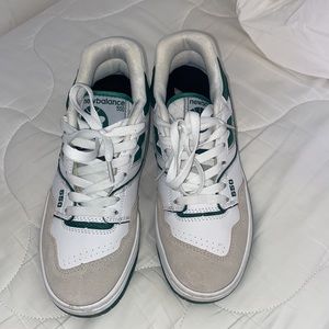 NEW BALANCE 550 WHITE GREEN SNEAKERS